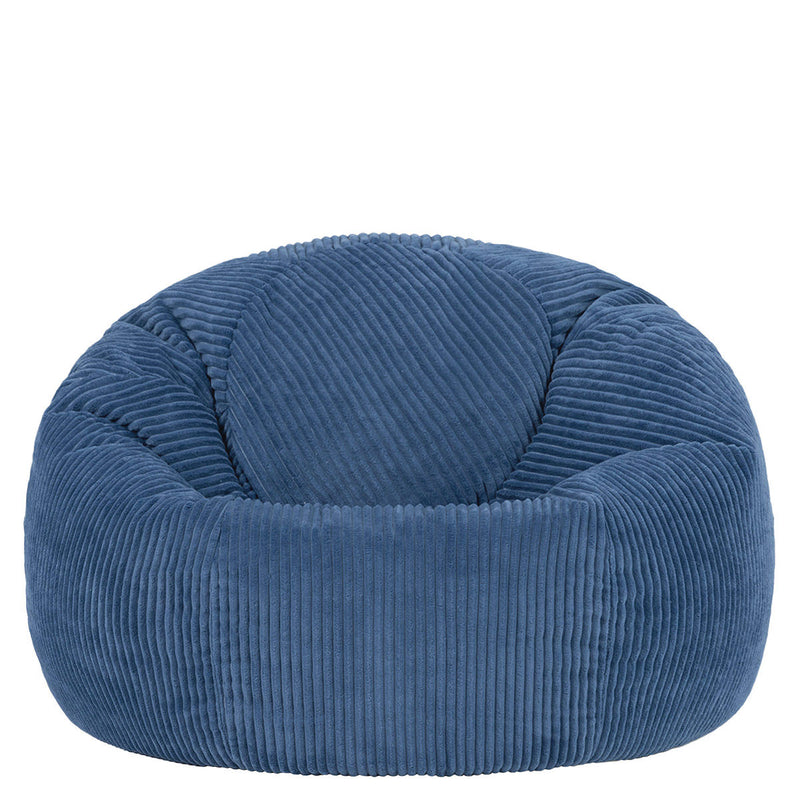 Kingston Cord Classic Bean Bag - Denim Blue