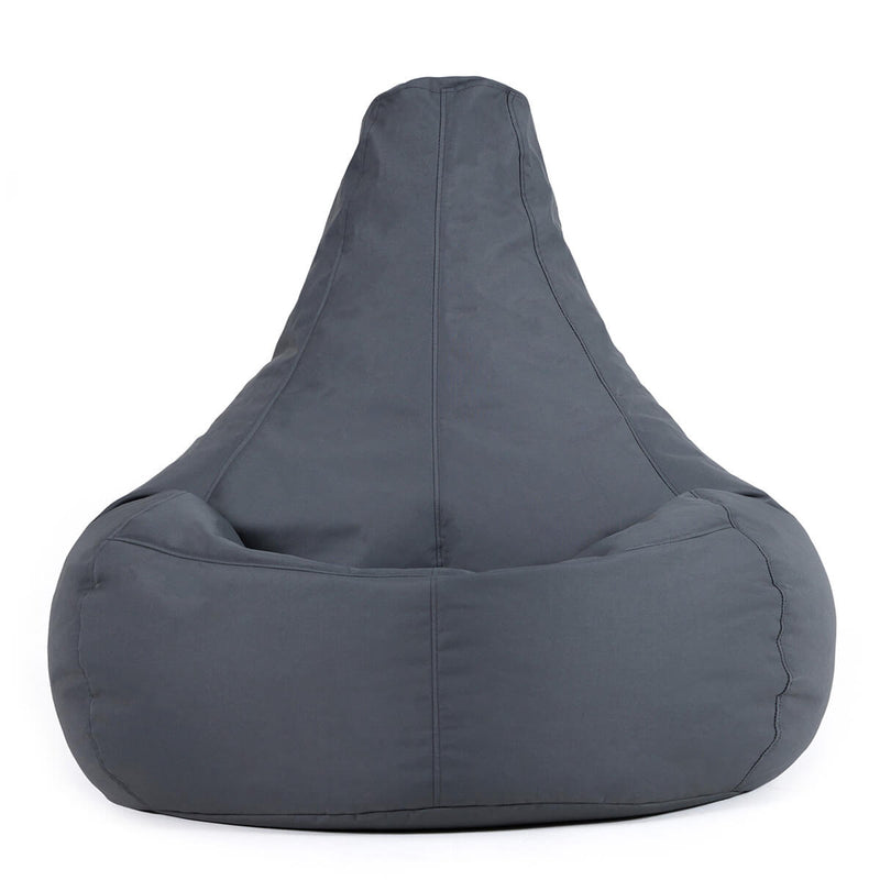 Dalton Recliner Indoor-Outdoor Gaming Bean Bag - Slate Grey