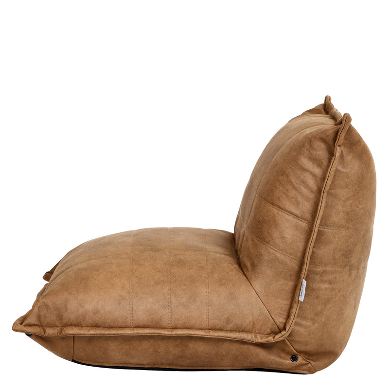 Nico Foam Filled Accent Chair - Faux Leather, Tan
