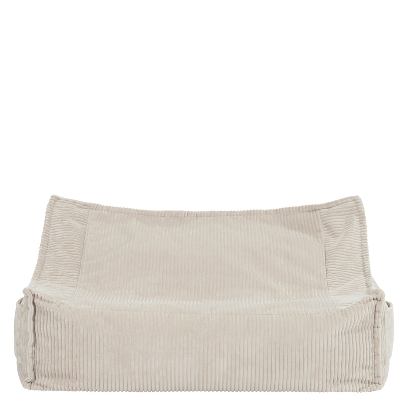 Kids Francesco Cord-beanbagbank - Stone