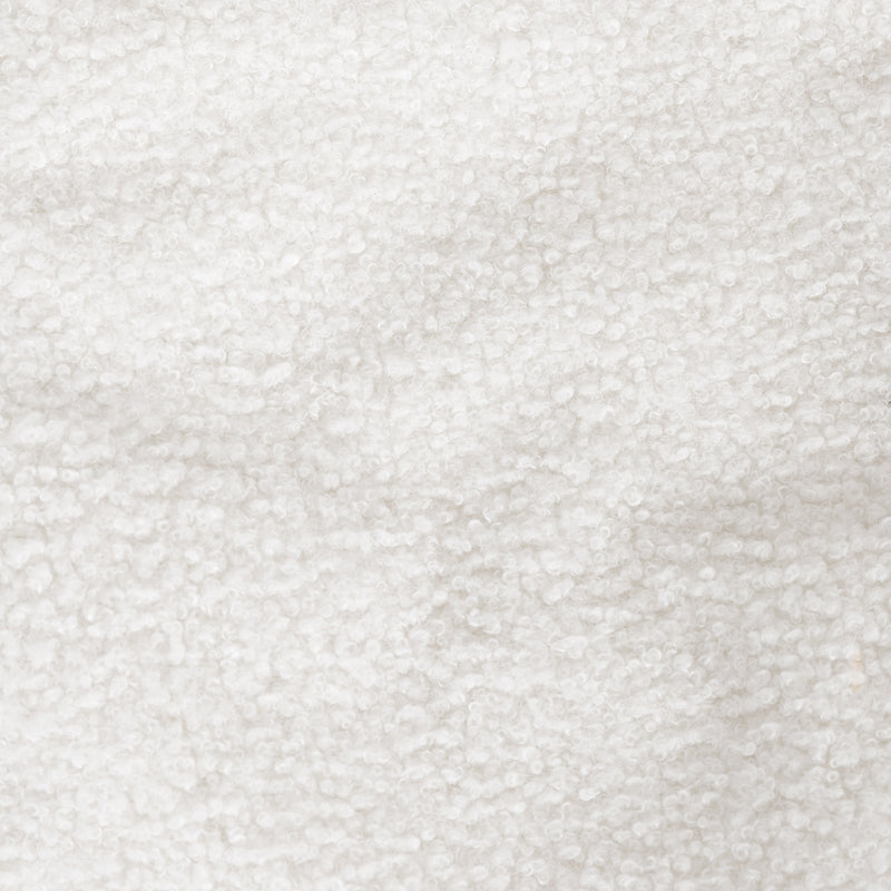 Swoop Bouclé Accent Chair Bean Bag - Ivory