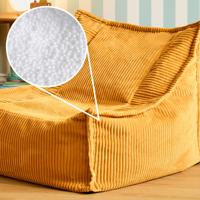 Kids Alto Cord-luie stoel - Oker