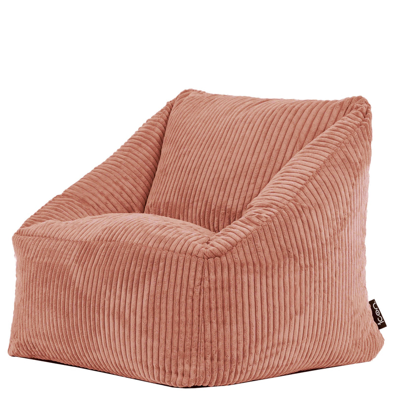 Natalia Kids Corduroy Fauteuil Zitzak - Roze