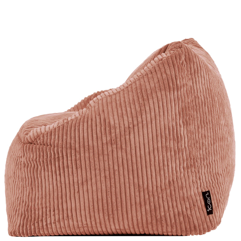 Natalia Kids Corduroy Fauteuil Zitzak - Roze