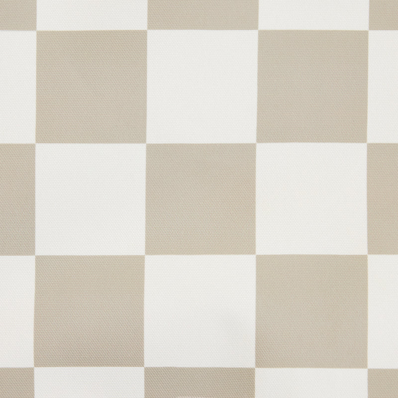 Pet Floor Cushion - Small - Checkerboard Stripe Natural