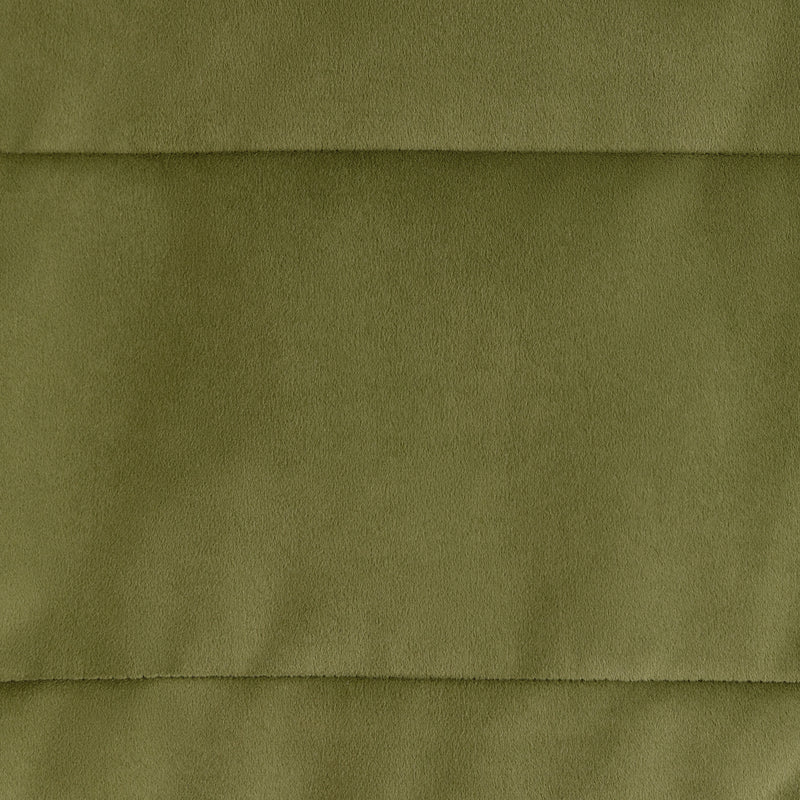 Kota Velvet Bean Bag Sofa - Olive Green