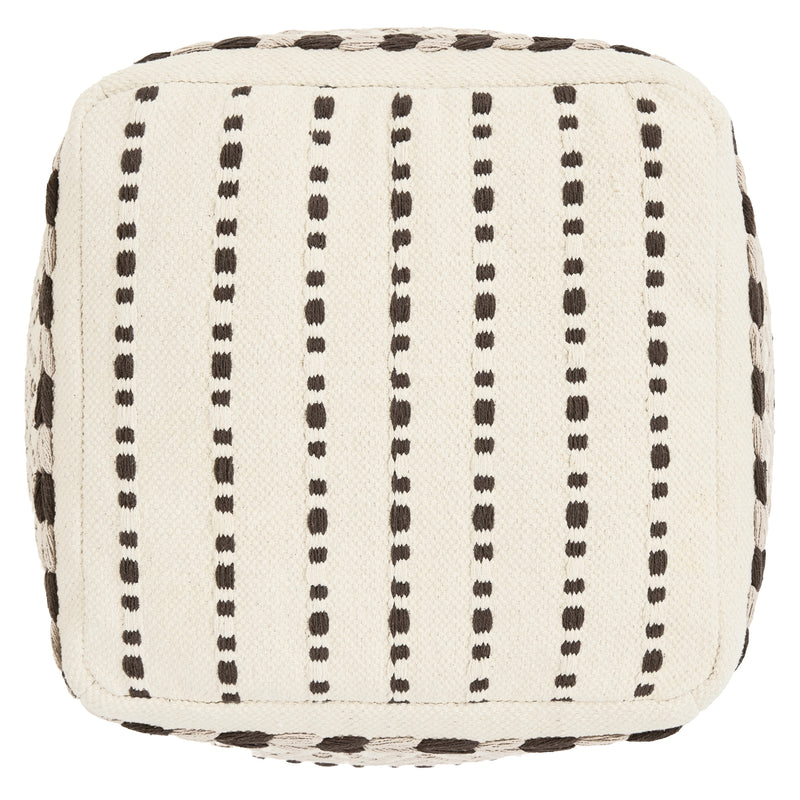 Calli Aztec Square Footstool - Natural