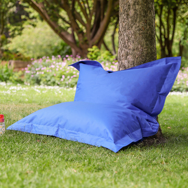 Kids Big Bag Indoor-Outdoor Floor Cushion Bean Bag - Blue