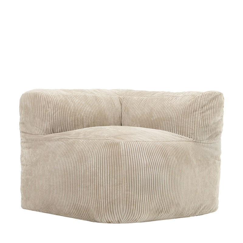 Zen Modular Corner - Jumbo Cord - Stone