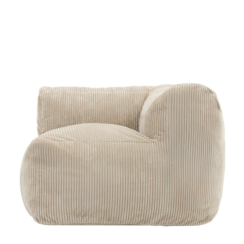 Zen Modular Corner - Jumbo Cord - Stone