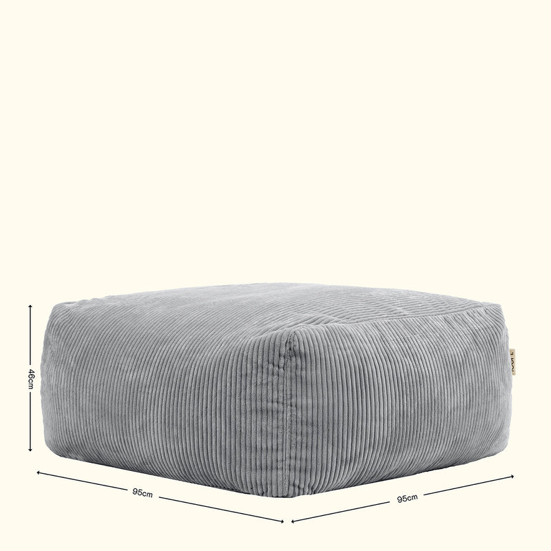 Zen Modular Slab - Jumbo Cord Grey