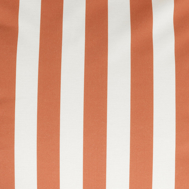 Nova Woven Lounger Bean Bag - Orange Stripe
