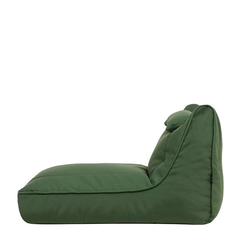Nova Olefin Outdoor Lounger Bean Bag - Green