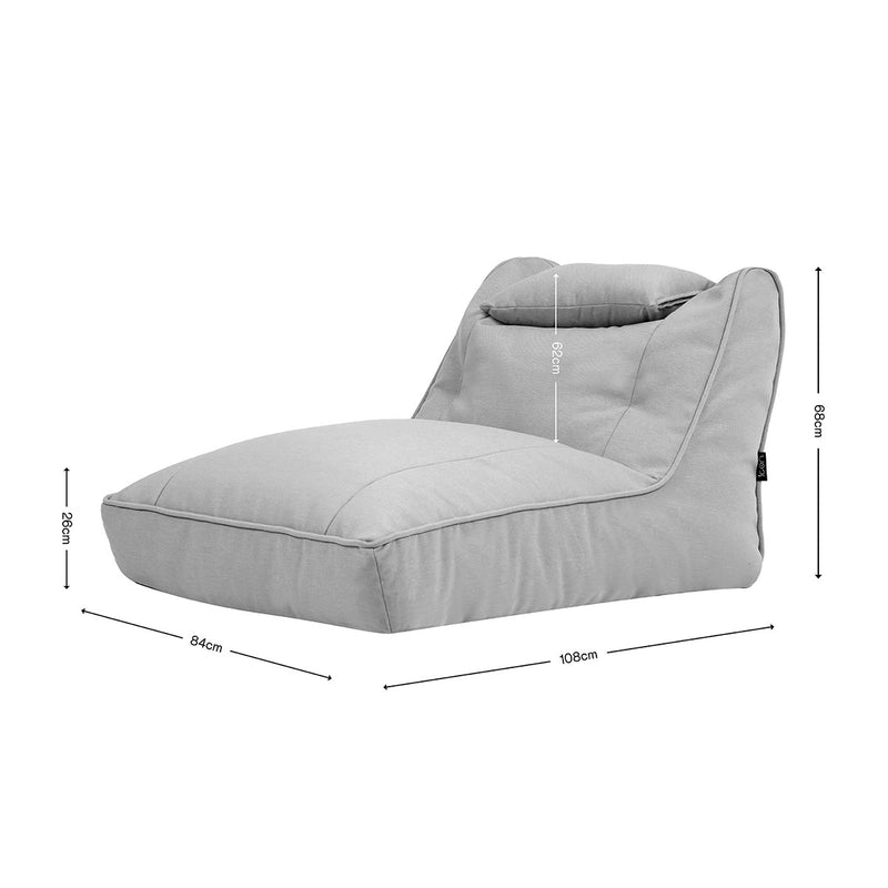 Nova Olefin Outdoor Lounger-bamboezak - Oranje