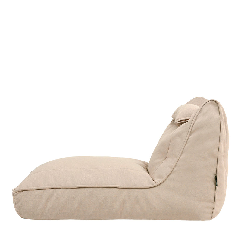 Nova Olefin Outdoor Lounger Bean Bag - Natural