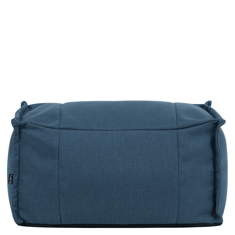 Bud Olefin Outdoor Footstool - Blue