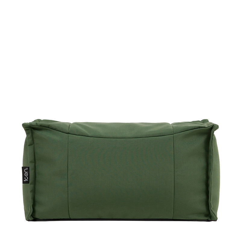 Bud Olefin Outdoor Footstool - Green