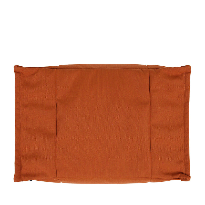 Bud Olefin Outdoor Footstool - Orange