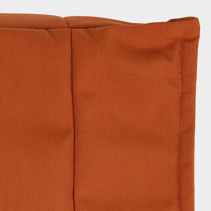 Bud Olefin Outdoor Footstool - Orange