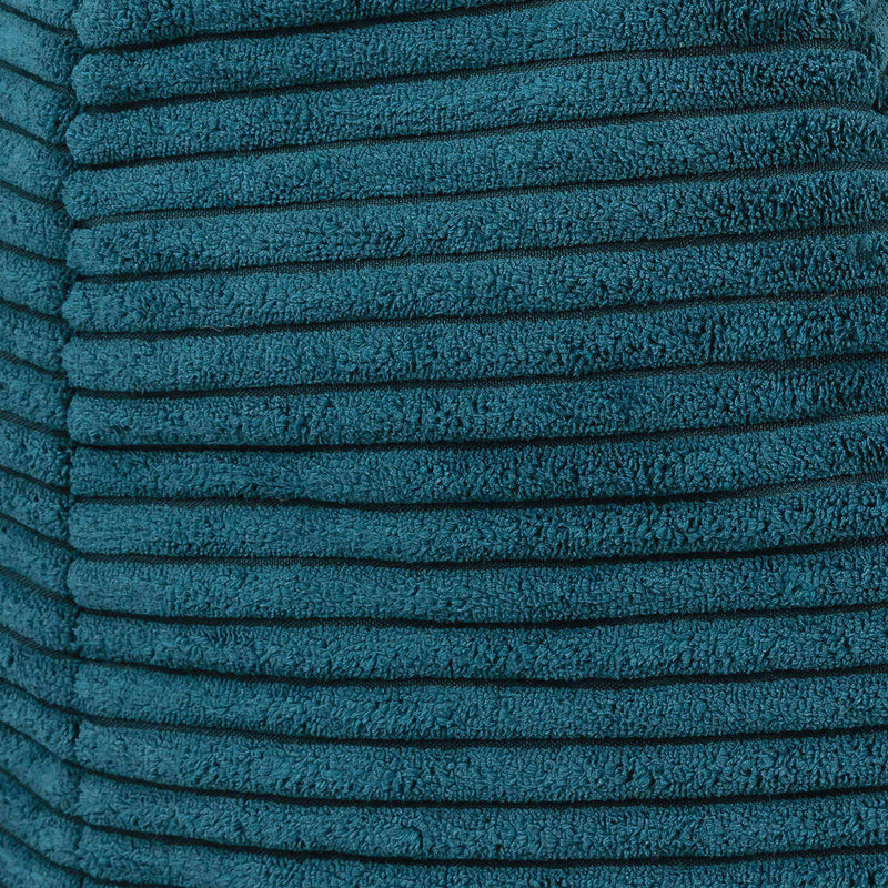 Dalton Cord Relaxstoel met Hoge Rugleuning - Teal