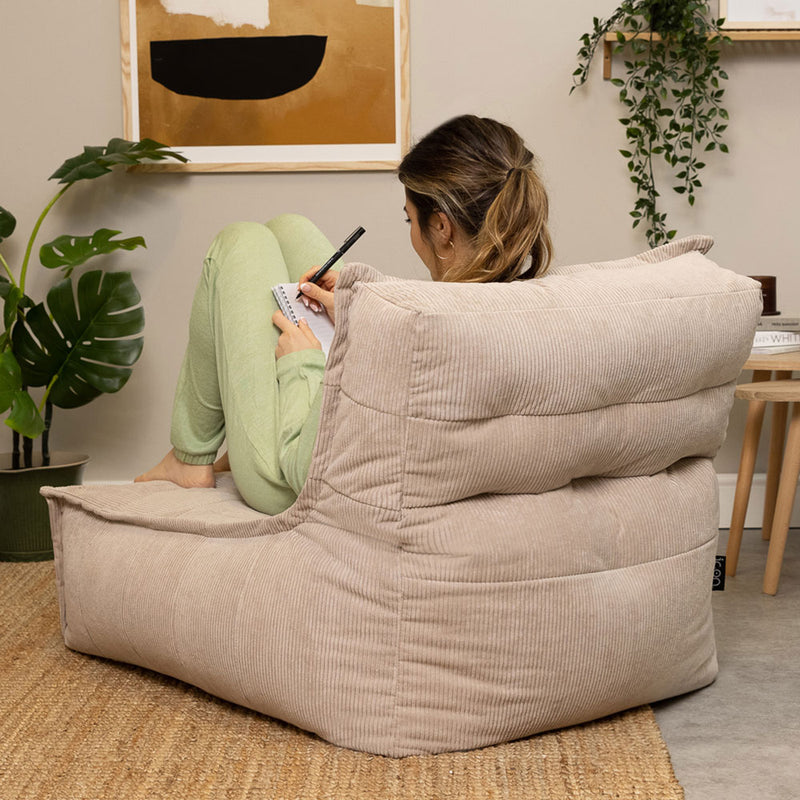 Dolce corduroy loungebroek - Naturel