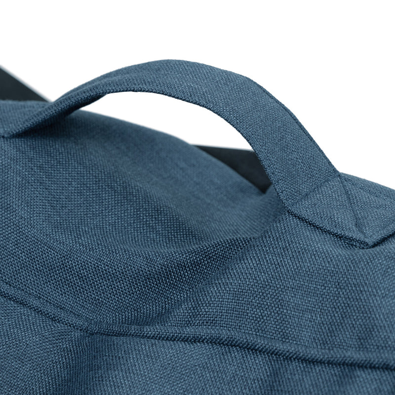 Solus Olefin Floor Cushion Bean Bag - Blue