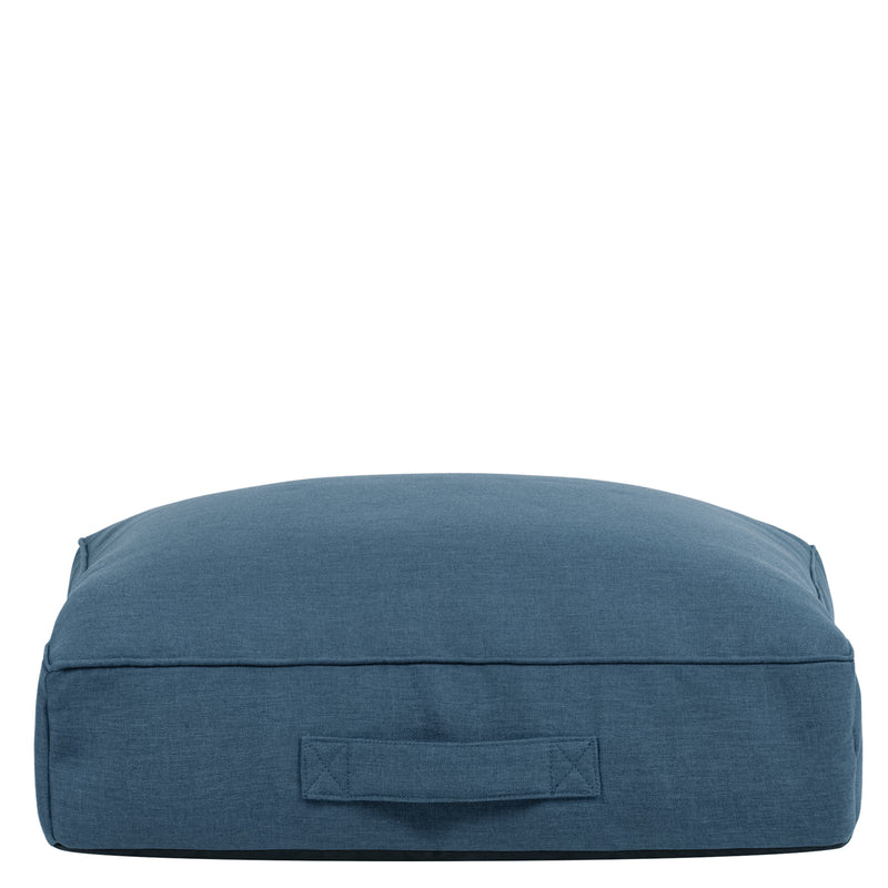Solus Olefin Floor Cushion Bean Bag - Blue