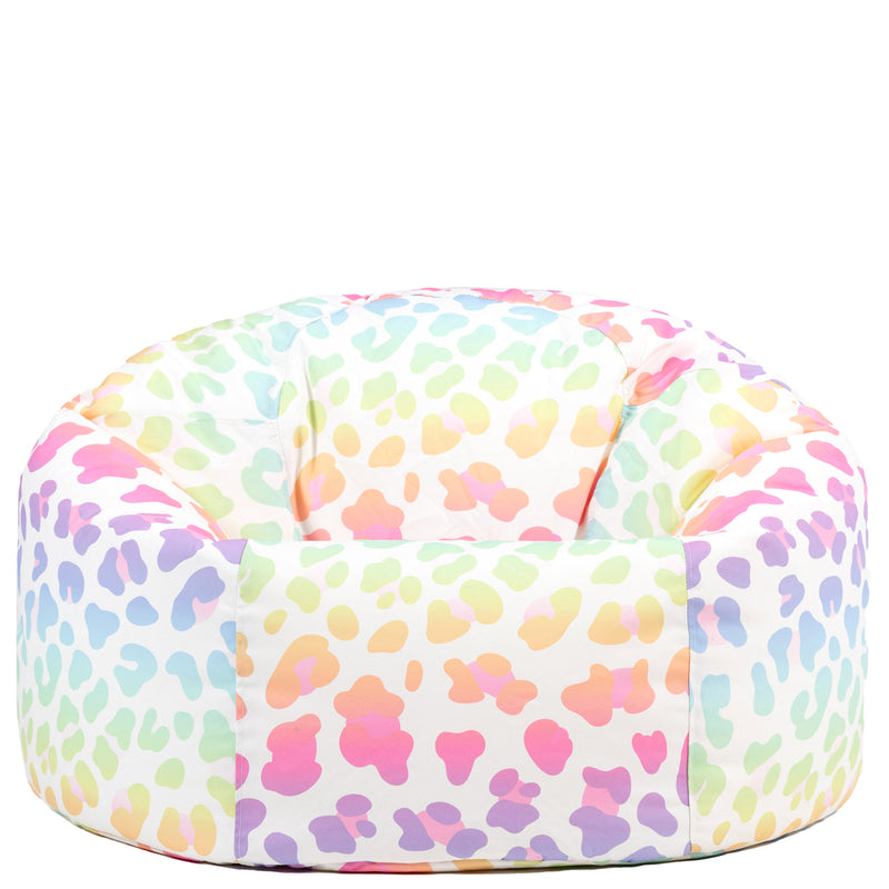 Kinder XL Ombré Luipaardprint Zitzak